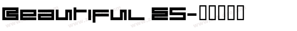 Beautiful ES字体转换